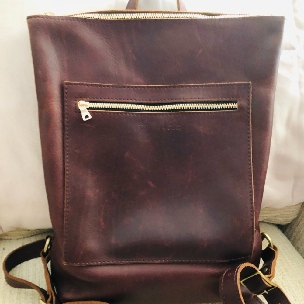 Portland Leather backpack